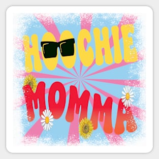 Retro Hoochie Momma Sticker